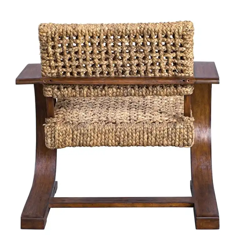 Natural Woven Accent Chair