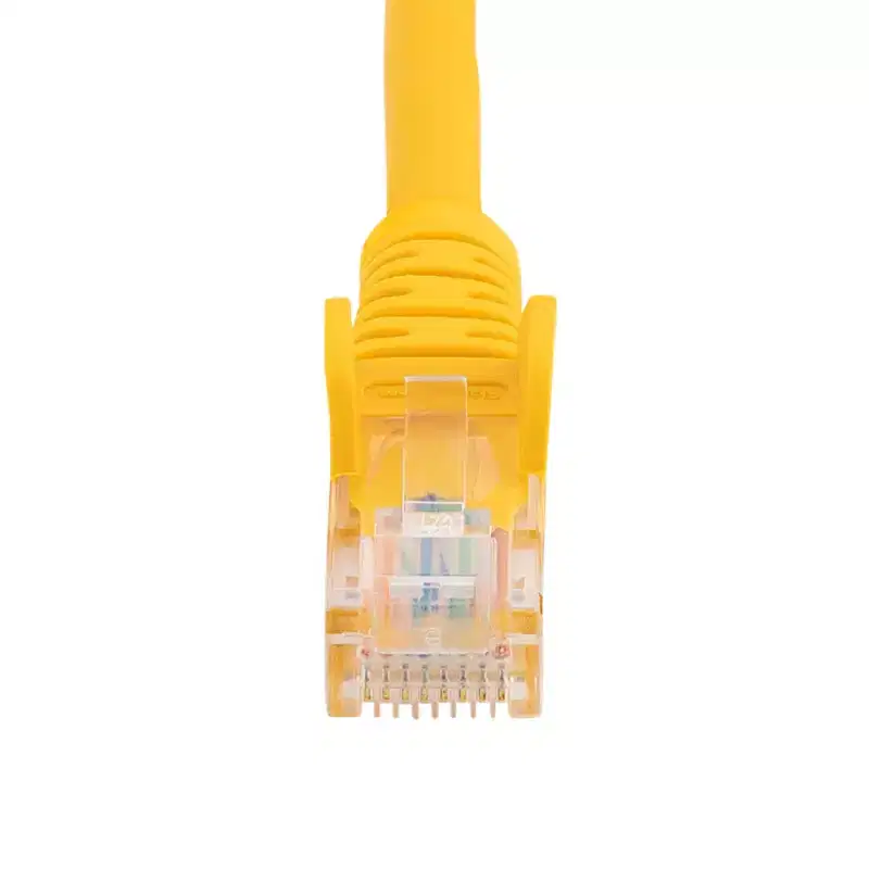 StarTech 25 Ft Yellow Snagless Cat5e UTP Patch Cable - 45PATCH25YL