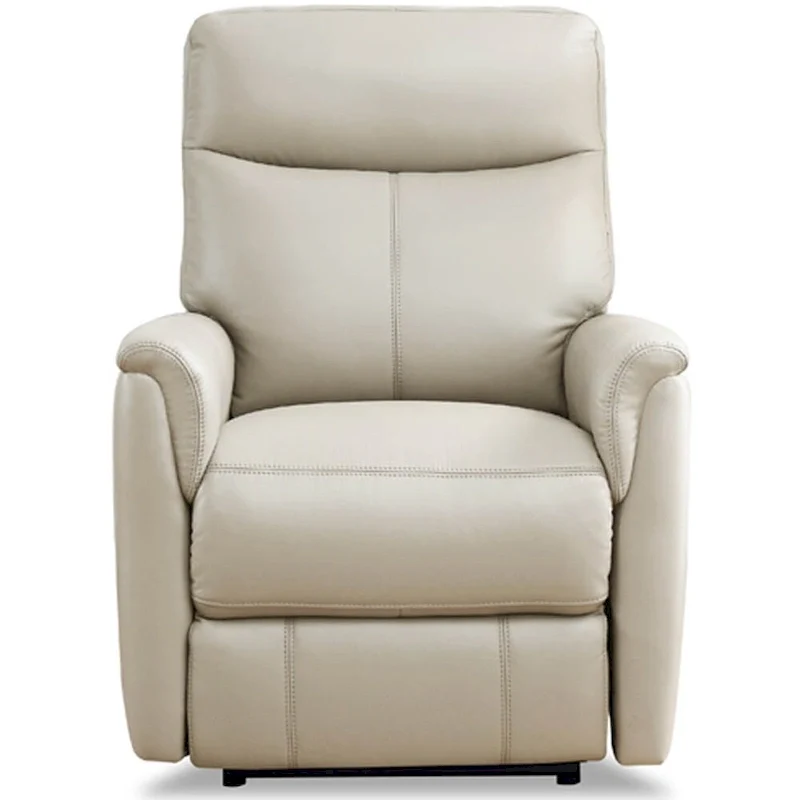Power Headrest Top Grain Leather Zero Gravity Recliner