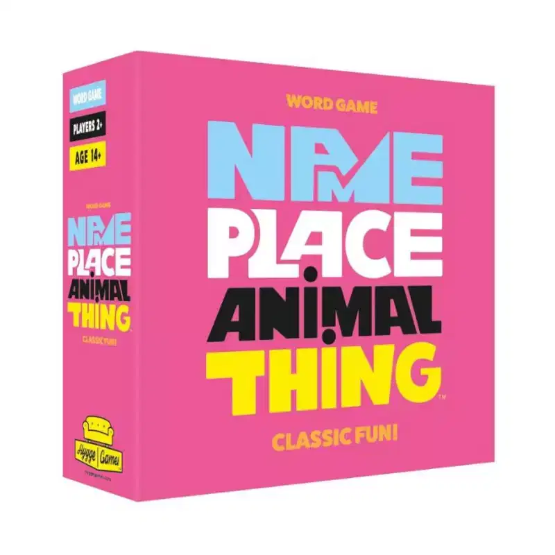 Name, Place, Animal, Thing Board Game