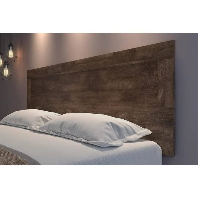 Wall Mount MDF Panel Headboard for King and Queen Bed
