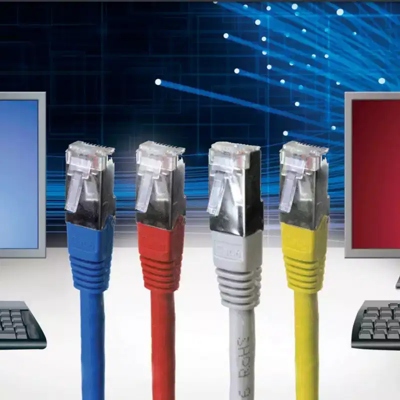 Impecca 3 FT. CAT6 RJ45 Network Patch cord sheilded Cable, Yellow, 10-Pack