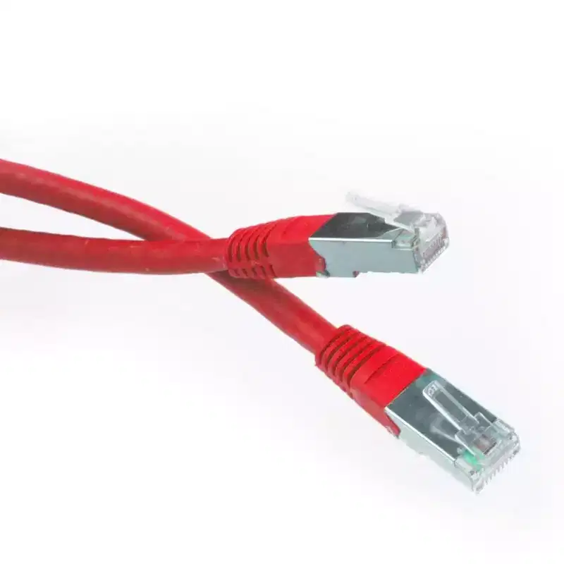 Impecca 6 FT. CAT6 RJ45 Network Patch cord sheilded Cable, Red