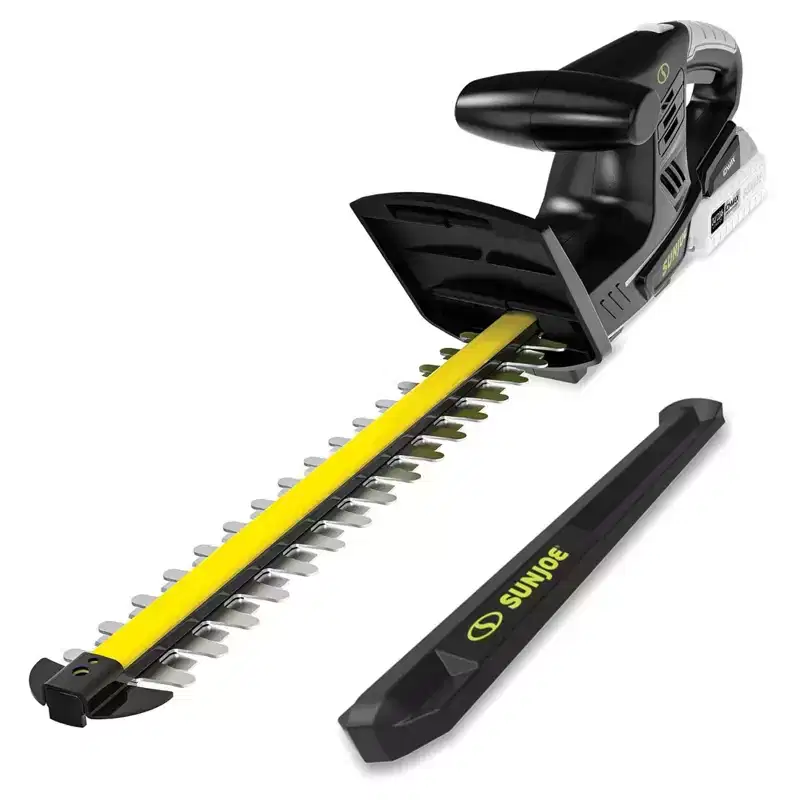 Sun Joe Cordless Handheld Hedge Trimmer with 18 Blades & 5/8 Cutting Capacity