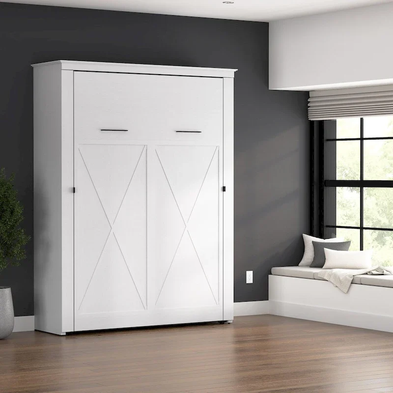 Key West 69W Queen Murphy Bed for Living Room or Guest Room by Bestar
