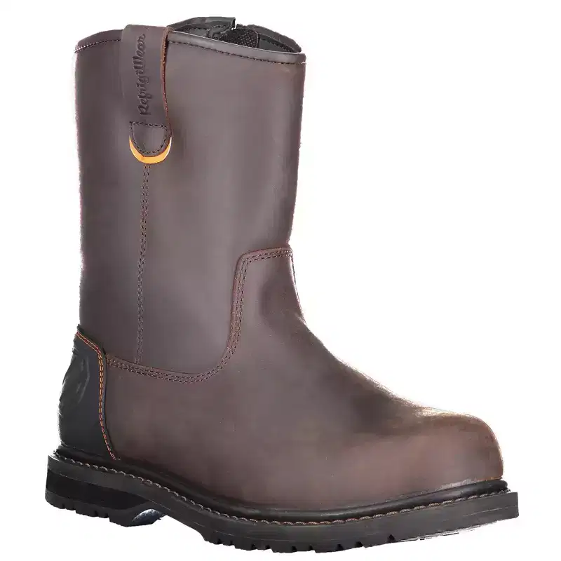 RefrigiWear Barrier Waterproof Leather Work Boots - Extreme Cold Protection, Anti-Slip, Electrical Hazard Compliant