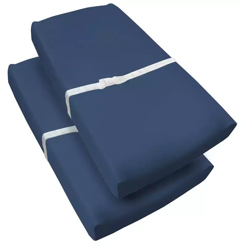 BreathableBaby Waterproof Cover, For 32 x 16 Changing Pad (2-Pack)