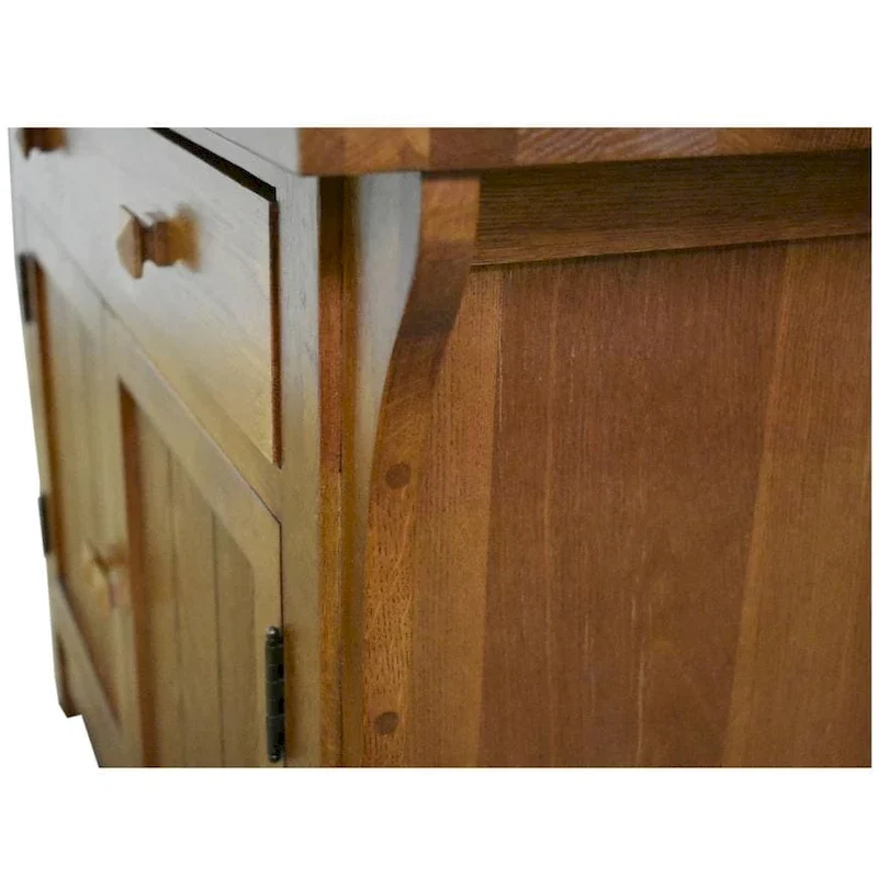 Mission Oak Cabinet - N/A