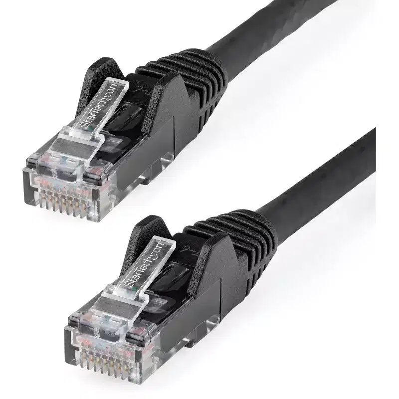 StarTech.com 20ft CAT6 Ethernet Cable for Networking, Model N6LPATCH20BK