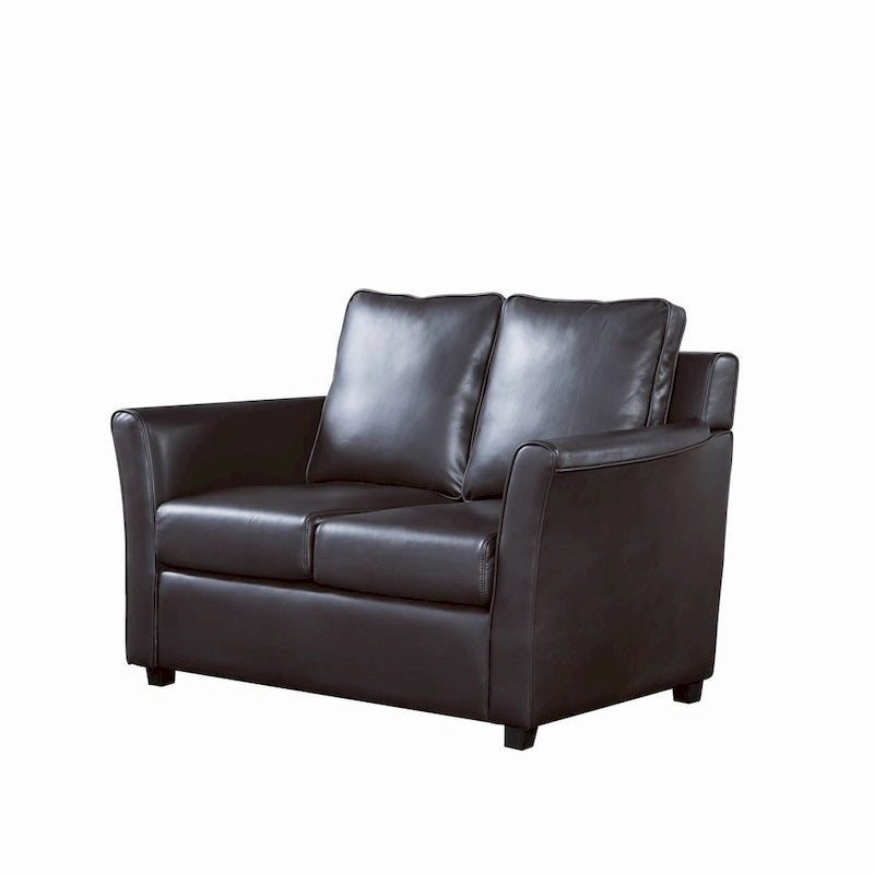 Golt Contemporary Upholstered Flared-arm Loveseat by Furniture of America