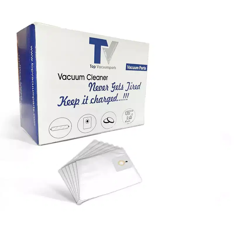 Topvacuumparts Replacement For Vento Canister paper bags Fits MR500, Vento Canister Vacuum Cleaner Paper Bags 6PK # compare to part 500DUSTBAG