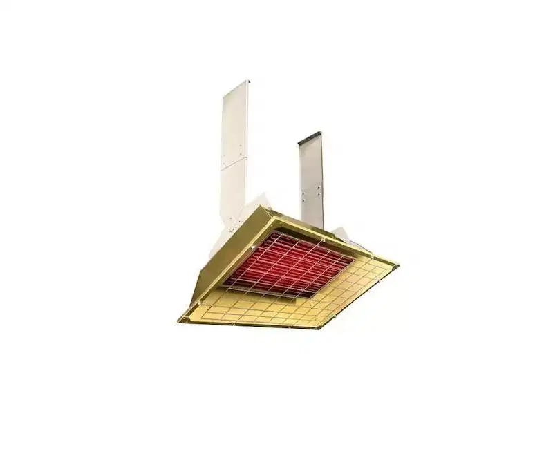 Fostoria Infrared Overhead Electric Heater, 1, 3 Phase, Aluminum, 240V AC