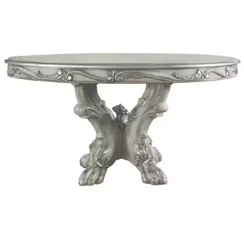 60 Dresden Dining Table Vintage Bone White - Acme Furniture
