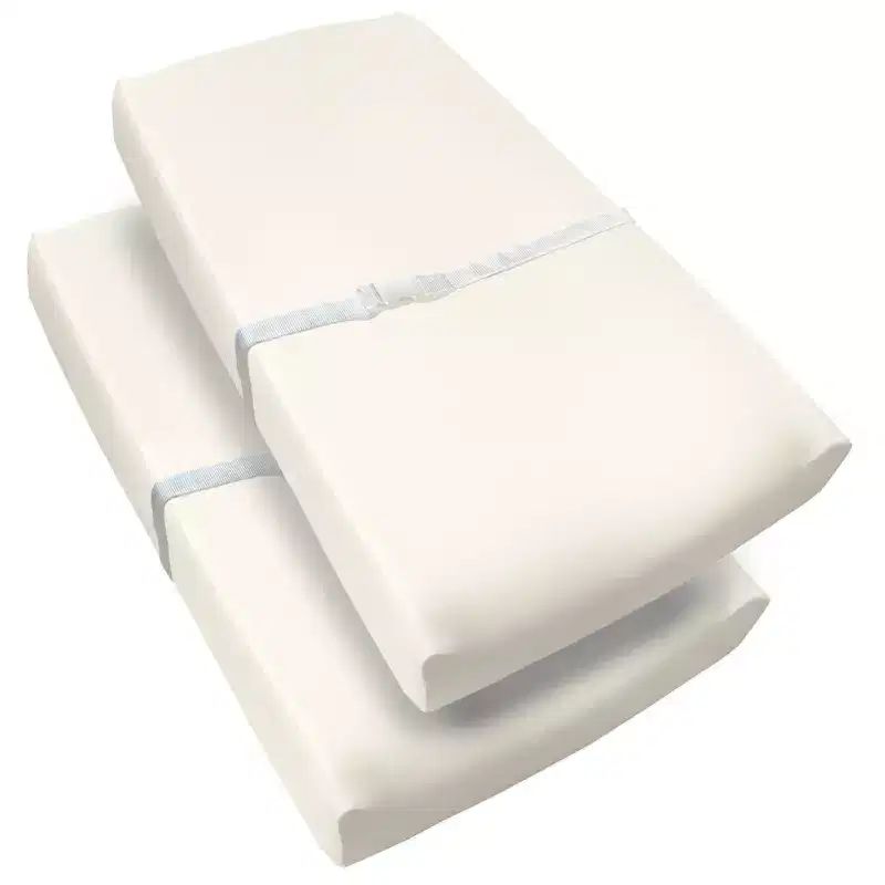 BreathableBaby Waterproof Cover, For 32 x 16 Changing Pad (2-Pack)