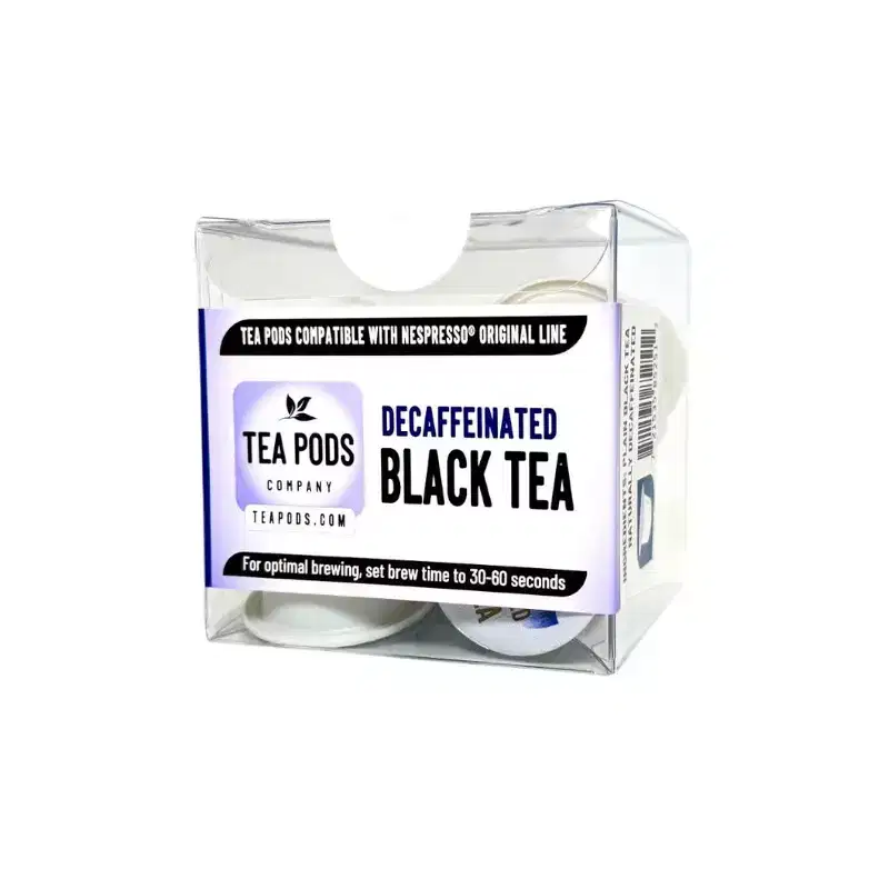 DECAF Black tea pods compatible with Nespresso OriginalLine