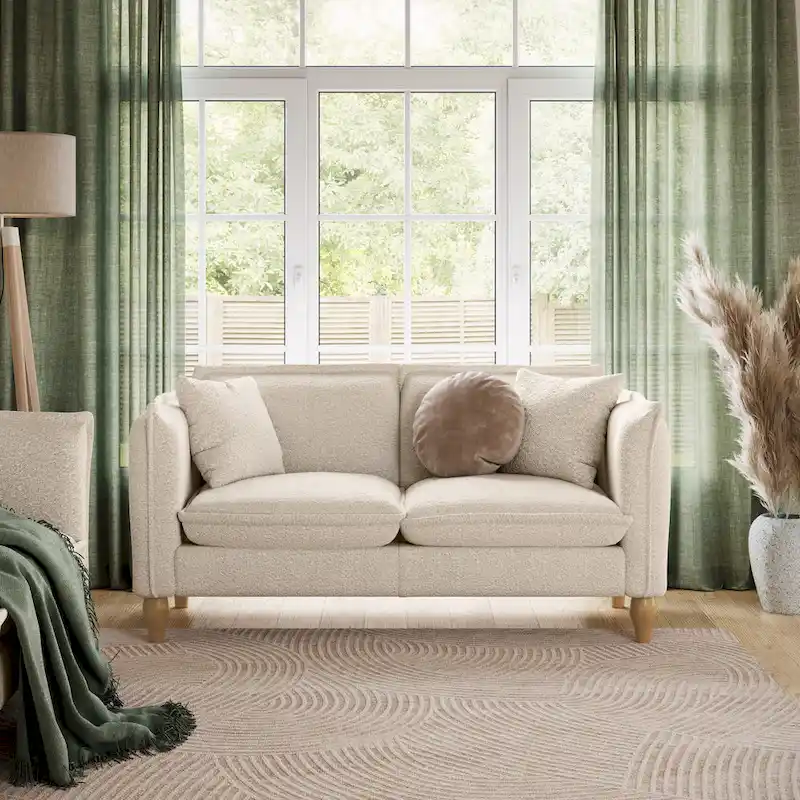 Henry Boucle Loveseat