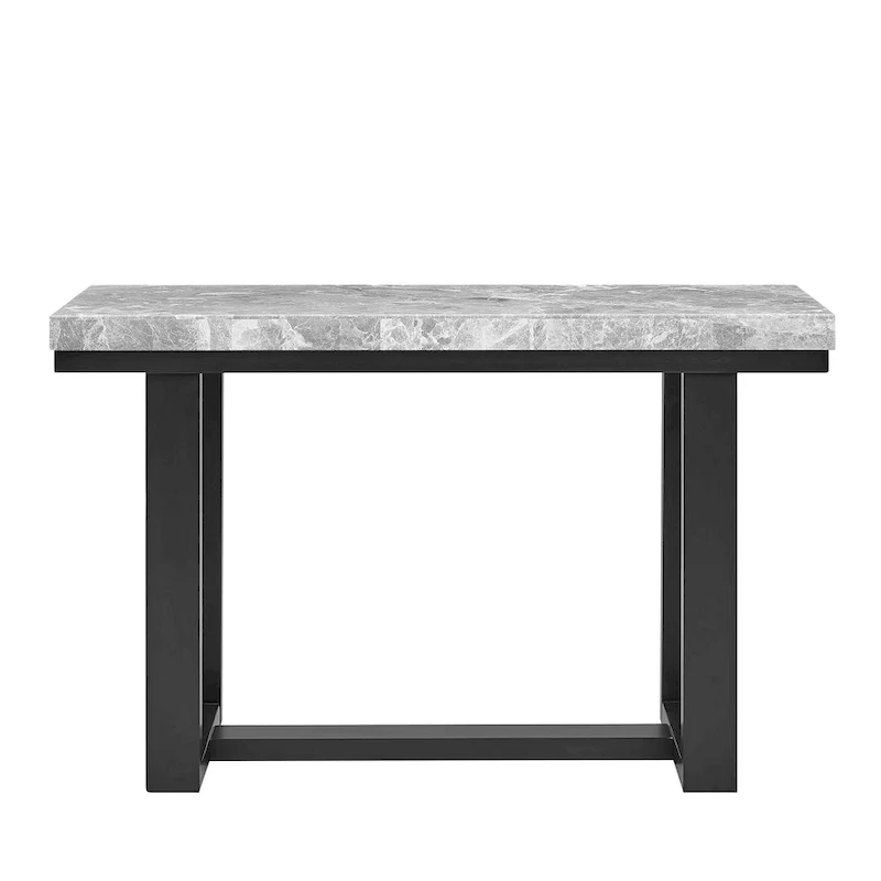 Ludlow Gray Marble Console Table