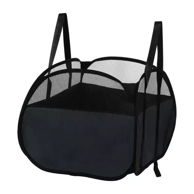 Unique Bargains 5492 Cubic-in Folding Laundry Basket 1 Pc