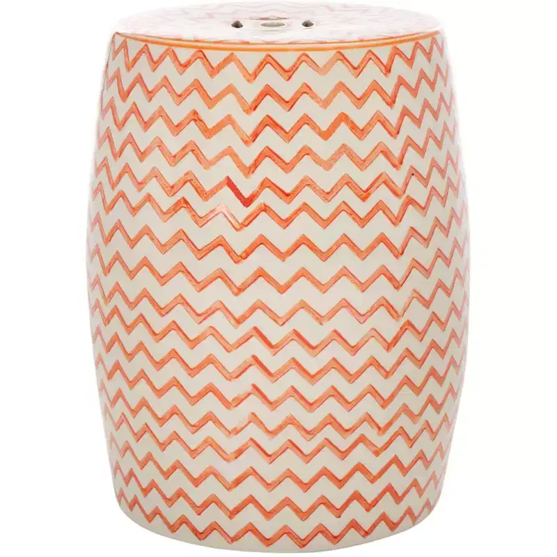 Salana 18.25 Garden Stool - ACS4604 - Indoor/Outdoor - Safavieh