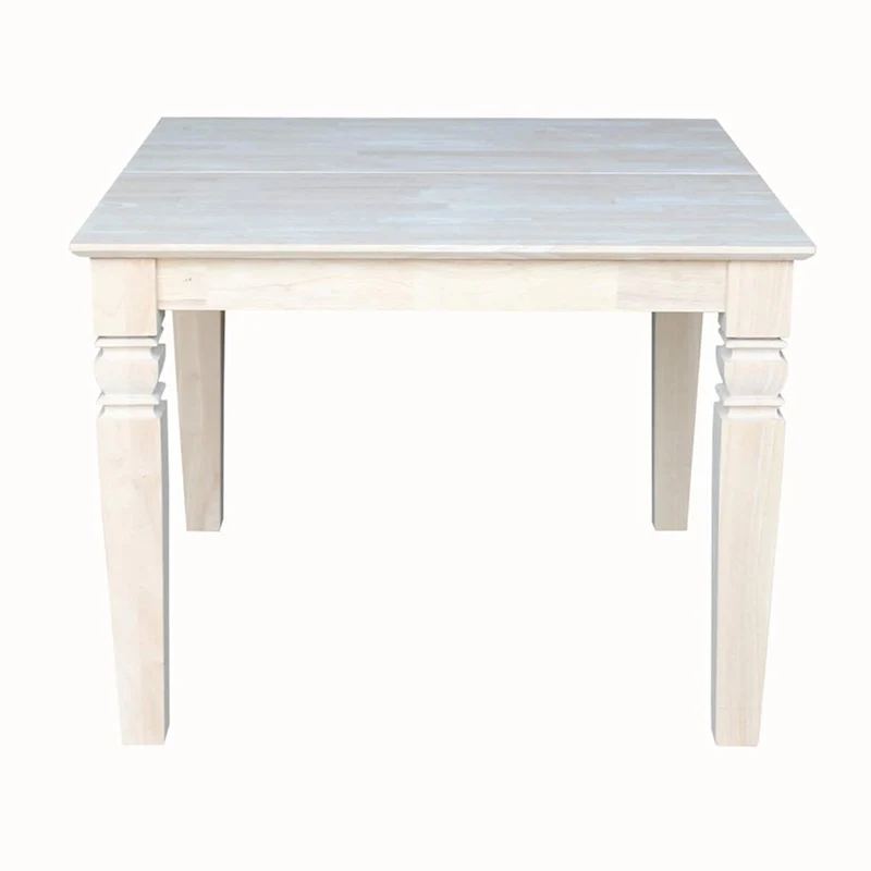Butterfly Leaf Dining Table - Unfinished