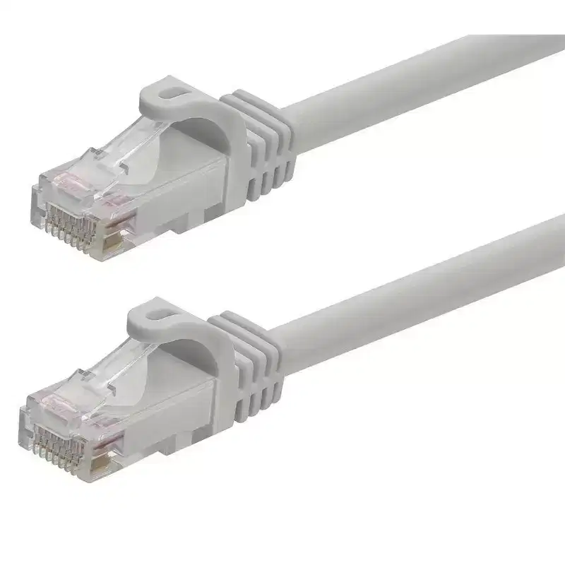 Monoprice Cat6 Ethernet Patch Cable - 25 Feet - Gray | Network Internet Cord - Snagless RJ45, Stranded, 550Mhz, UTP, Pure Bare Copper Wire, 24AWG -