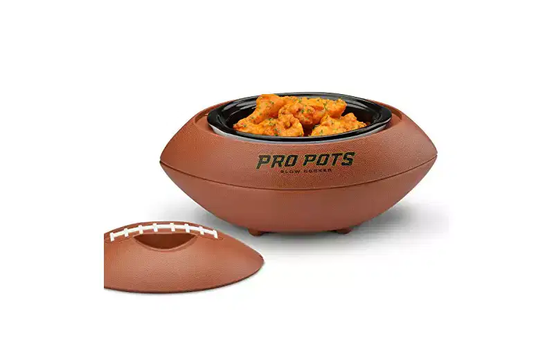 PRO POTS Football Slow Cooker 1.5-Quart