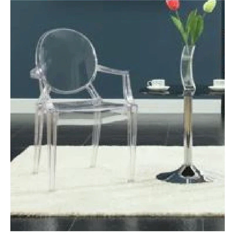 Clear Acrylic Armchair