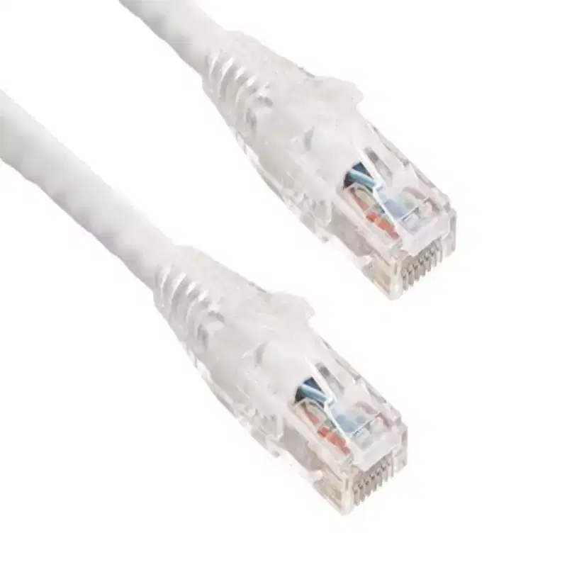 SANOXY Cables and Adapters; 3ft Cat6 550 MHz UTP Ethernet Network Patch Cable with Clear Snagless Boot, White