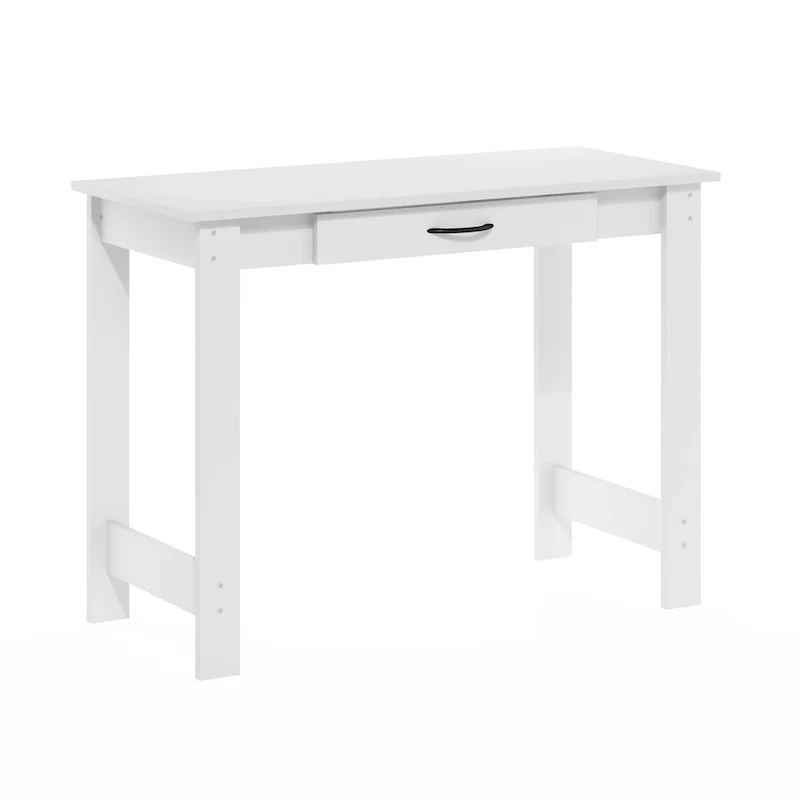 JAYA Writing Desk with Drawer, White