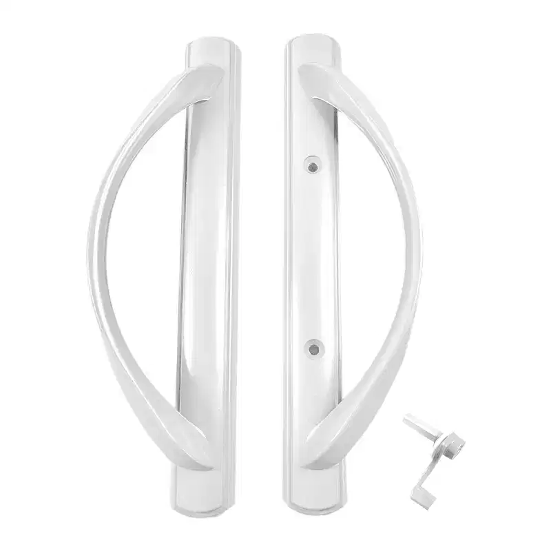 Brixwell 13-645w Patio Door Handle Set White Finish