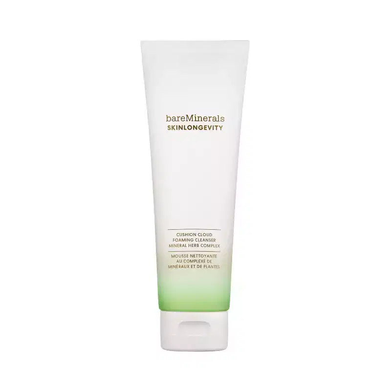 bareMinerals SKINLONGEVITY Cushion Cloud Foaming Cleanser - 4 oz