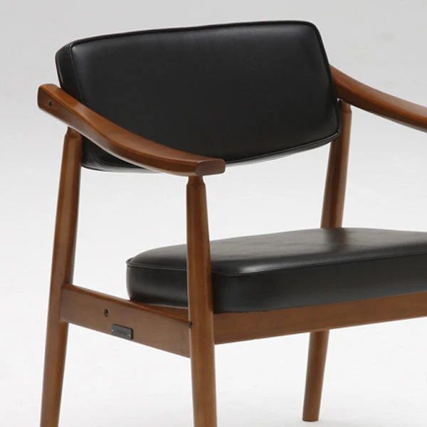 Solid Wood Fabric Dining Chair