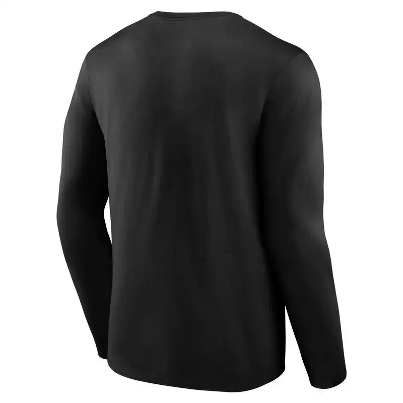 NCAA Michigan State Spartans Men's Long Sleeve Black T-Shirt