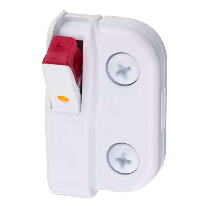 Brixwell Right Hand Dual Action Window Opening Control Device Plastic Material, 1 Width, 1-11/16 Height, Blue White Finish