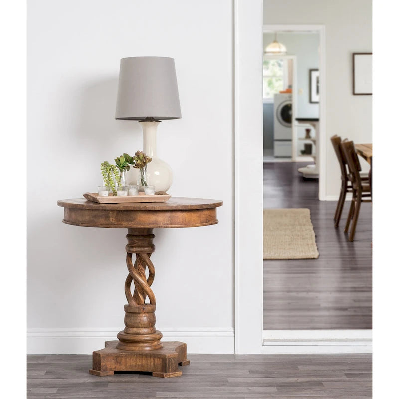 Bella 30 inch Round Table by Kosas Home